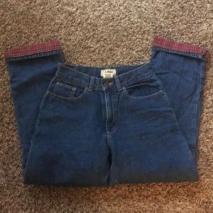 L.L. Bean MOM JEANS